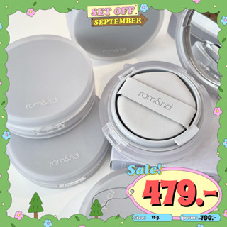 (เหลือ 429 ใส่โค้ด YB6R43Z) Romand Nu Zero Cushion SPF24 PA+++ 15g คุชชั่นคุมมันแห่งปีของเกาหลี