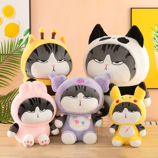 ตุ๊กตาแมวจักรพรรดิ แปลงร่าง 35CM 45CM 60CMน่ากอดสุดๆ เขียนการ์ดอวยพรได้ ของขวัญวันเกิด ของขวัญวันครบรอบ ของขวัญวันปัจฉิม