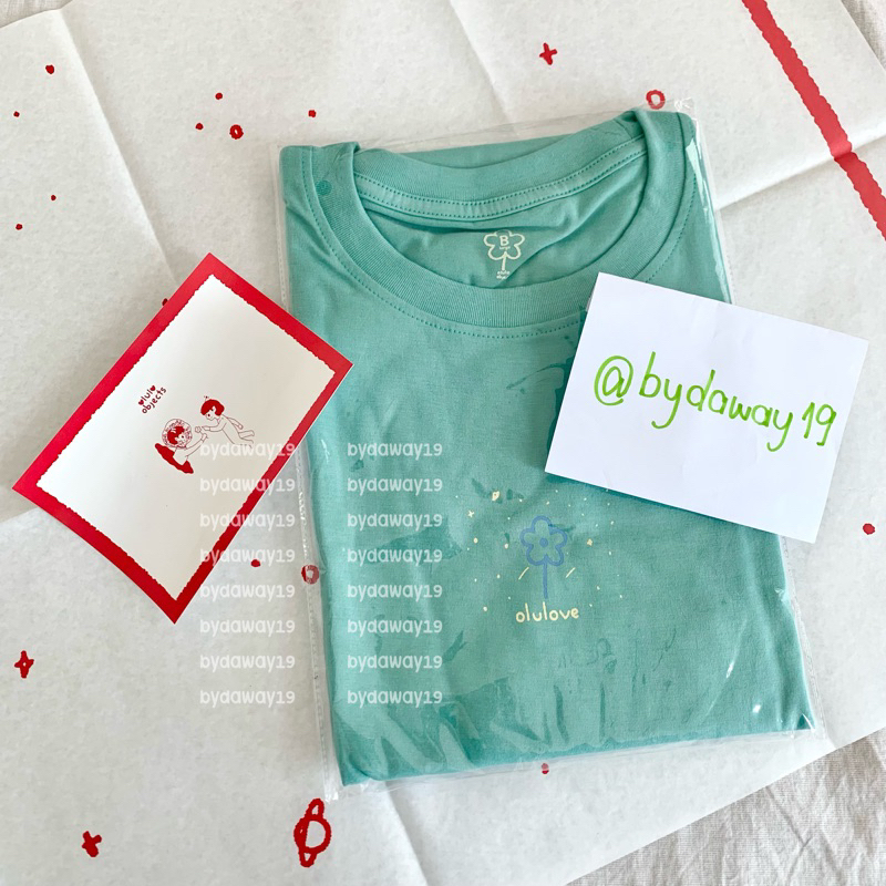 เสื้อ olulo สีเขียว (size B) #warwanarat #หยิ่นวอร์