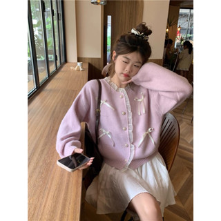 PREORDER 12 วัน 🎀TWOHANDHII SWEETIES RIBBON SWEATER