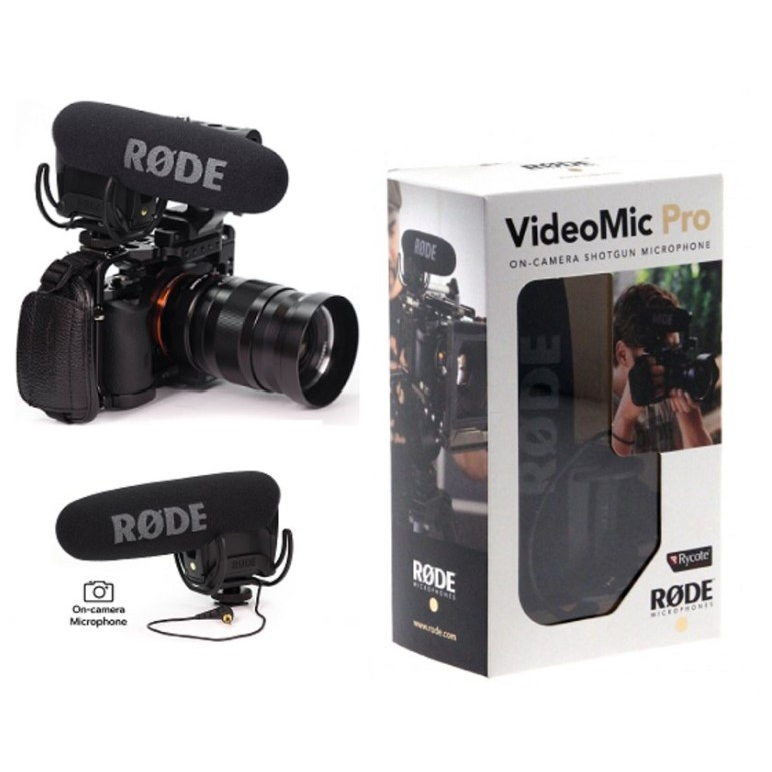 RODE VideoMic Pro ไมค์สำหรับติดกล้องดิจิตอล
