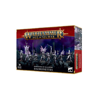 [GWพร้อมส่ง]Warhammer 40K/AoS: DAEMONS OF SLAANESH DAEMONETTESเกมสนามจำลอง