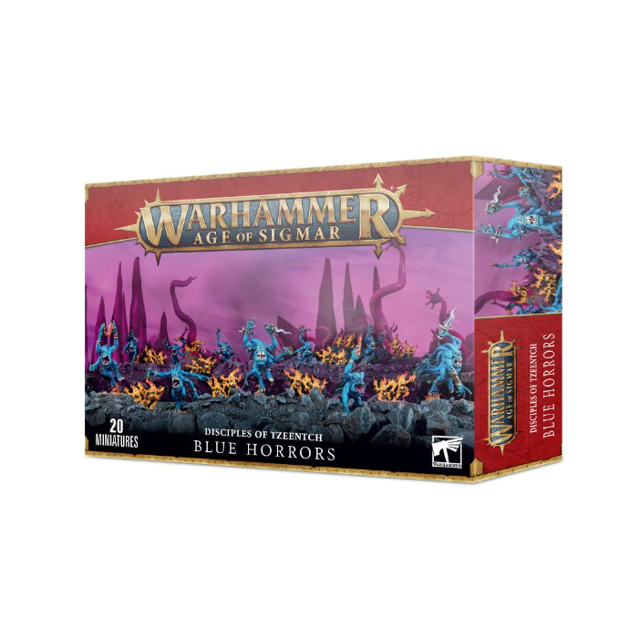 [GW พร้อมส่ง] Warhammer 40K/AOS: CHAOS DAEMONS/DISCIPLES OF TZEENTCH: BLUE HORRORS/BRIMSTONE HORRORS โมเดลเกมสนามจำลอง