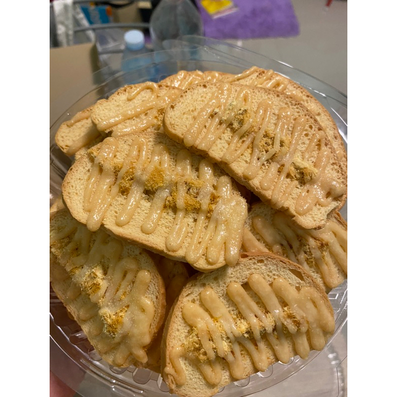 **พร้อมส่ง**ขนมปังกรอบไก่หยองมายองเนส 20 ชิ้น