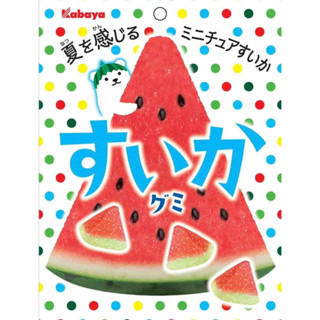 (สินค้าญี่ปุ่น🇯🇵) เยลลี่แตงโม すいかグミ🍉