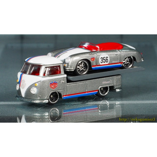 Porsche 356 Speedster VW Transporter T1 Team Transport #1 Car Culture 1:64 (Hot Wheels)