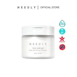 NEEDLY DAILY TONER PAD 280g นีดลี่เดลี่โทนเนอร์แพด ลดสิว ชุ่มชื้น กระชับรูขุมขน ผลัดเซลล์ผิว