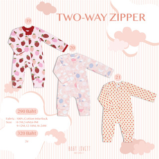 (AUG2023) Babylovett Basic - Two-Way Zipper ชุดนอนเปิดเท้า