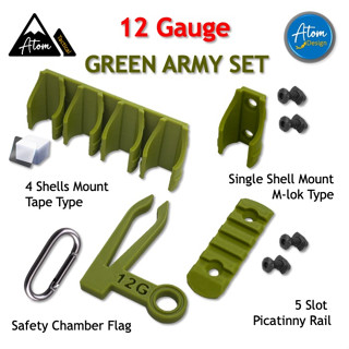 ชุดแต่ง 12 GA Green Army - 12 Gauge Green Army Set [Atom Design]