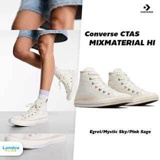 Converse คอนเวิร์ส รองเท้าผ้าใบ รองเท้าข้อสูง UX Chuck Taylor All Star MixMaterial HI A04638CF3CMXX (2800)