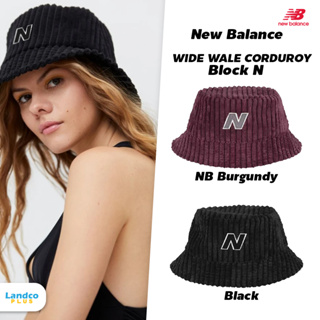 New Balance Collection หมวกบักเก็ต หมวกปีกรอบ NB UX Bucket Hat Wide Wale Corduroy LAH33017 (1300)