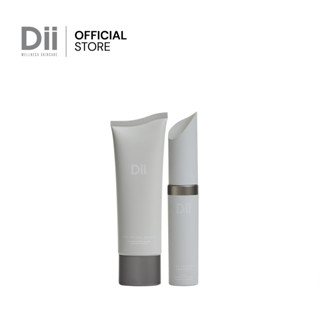 (แถมฟรี Sachet 5ชิ้น) Dii Best Seller Duo SET : เจลล้างหน้าลดสิว + กันแดด เนื้อมูสไพรเมอร์ *คนท้อง แม่ให้นมบุตร ใช้ได้*