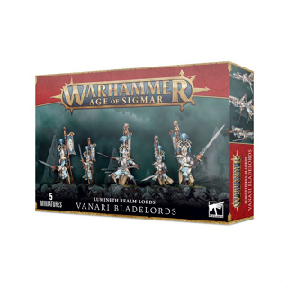 [GW-พร้อมส่ง] Warhammer Age Of Sigmar: LUMINETH REALM-LORDS VANARI BLADELORDS เกมสนามจำลอง