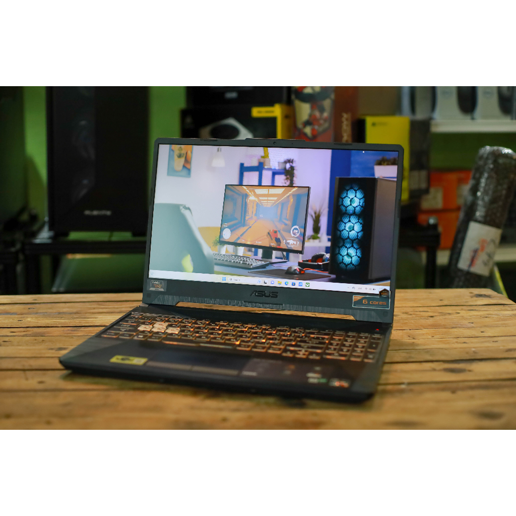 Notebook Gaming ASUS TUF ราคาถูก Ryzen 5 4600H การ์ดจอ GTX1650