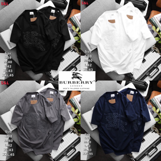 เสื้อยืดแขนสั้น BURBERRY 🔖 Unisex 👱🏻‍♂️👩🏼‍🦰 cotton 💯 ผ้านุ่ม ใส่สบายตัว พร้อมส่งจากไทย 🚚 ร้านค้าจัดส่งไว