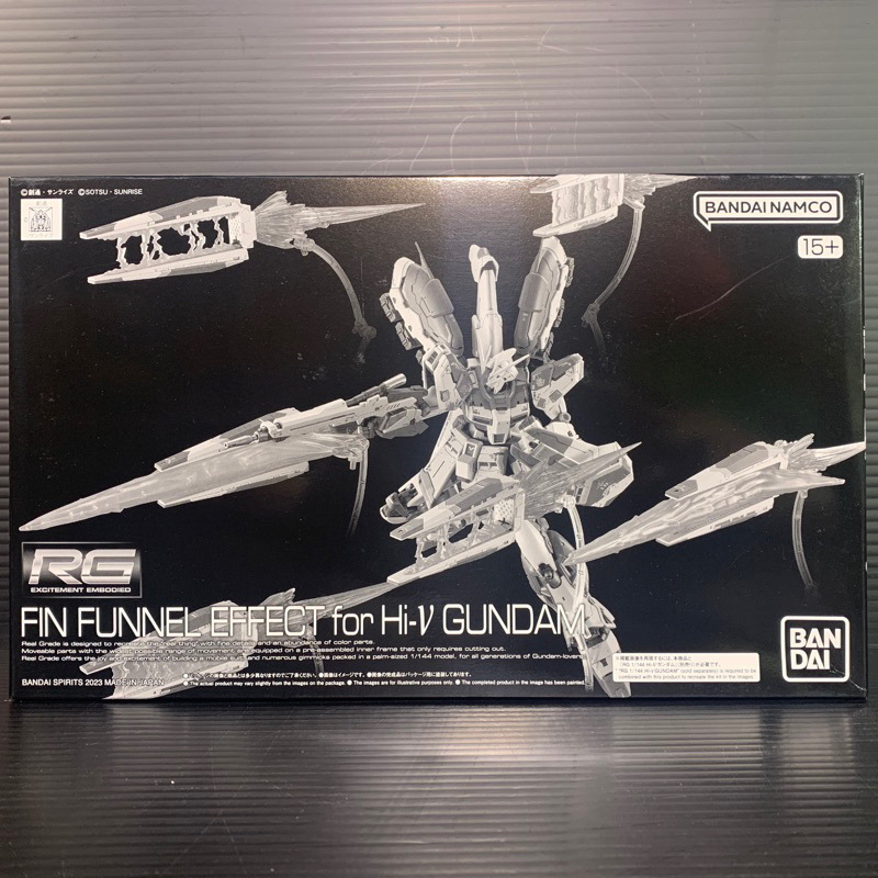 Part เสริม RG 1/144 Fin Funnel Effect for RX-93-ν2 Hi-Nu Gundam