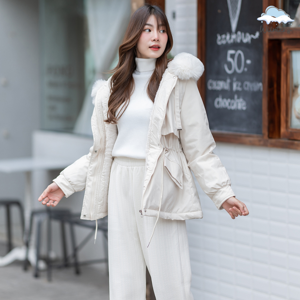 [ Isabella Turtleneck ]​ 8 สี I เสื้อคอเต่าบุขน เสื้อบุขน กันหนาวติดลบ ผ้านุ่ม