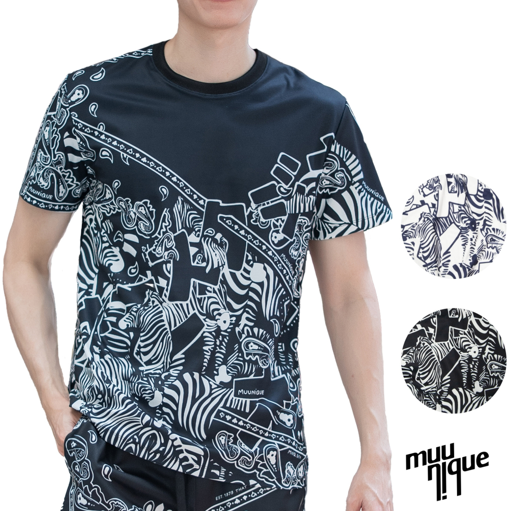 MUUNIQUE T-shirt เสื้อยืด รุ่น New Zebra