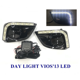 DAY LIGHT TOYOTA VIOS 2013 DRL  DAYTIME โตโยต้า วีออส 2013