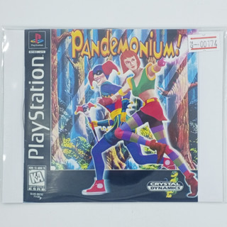 [00174] Pandemonium (US) แผ่นเกมก็อปปี้ PS1 แผ่นเกมปั๊มโรงงาน มือสองสภาพดี