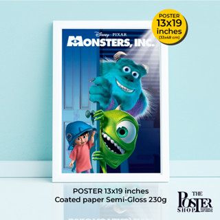 Monsters, Inc / Monsters University Poster ภาพขนาด 13x19 นิ้ว