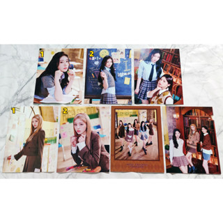 แยกขาย Postcard ของแท้ จาก ปฏิทิน ITZY - 2023 Seasons Greeting Best Friends Forever พร้อมส่ง Kpop การ์ด Card