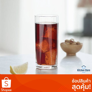 แก้วน้ำ ทรงสูง รุ่น Pyramid Long Drink ดีไซน์เหลี่ยม สำหรับใส่เครื่องดื่มในร้านอาหาร คาเฟ่ หรือใช้ในครัวเรือน
