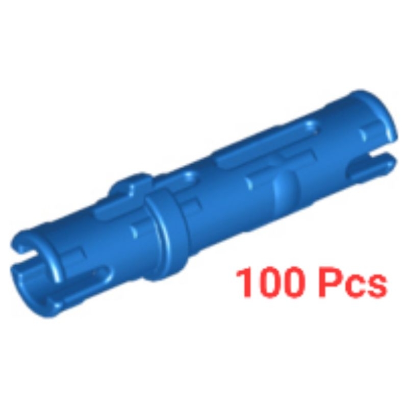 (100 ชิ้น) Parts Lego 6558 Technic, Pin 3L with Friction Ridges