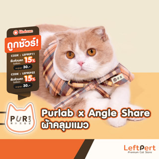 Purlab x Angle Share ผ้าคลุมแมว