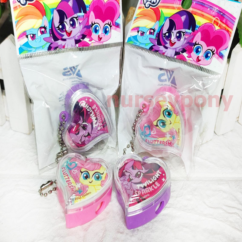 กบเหลาดินสอ Sanrio,My Little Pony แพ็คคู่/เดี่ยว ลิขสิทธิ์แท้ มีสร้อยห้อย น่ารักมาก ถูกที่สุด