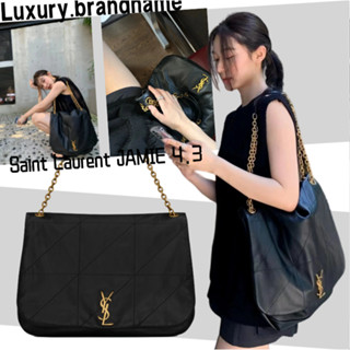 แซงต์โลรองต์ Saint Laurent JAMIE 4.3 กระเป๋าถือหนังแกะ / ใหม่ / ใหญ่ / กระเป๋าถือผู้หญิง