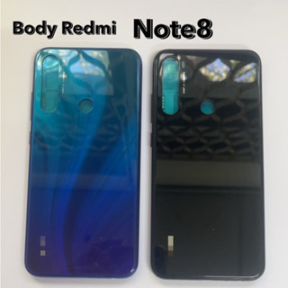 บอดี้ชุด เครสกลาง+เลนส์+สวิทนอก สำหรับ Redmi Note8