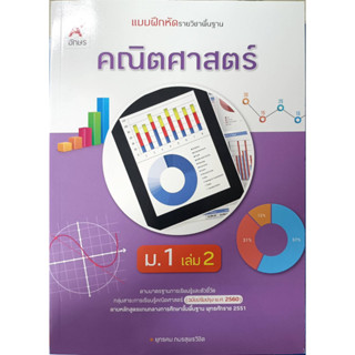 แบบฝึกหัดคณิตศาสตร์ ม.1 เล่ม 2 (อจท)