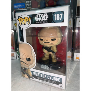 Funko POP! Star Wars Rouge One - Weeteef Cyubee #187