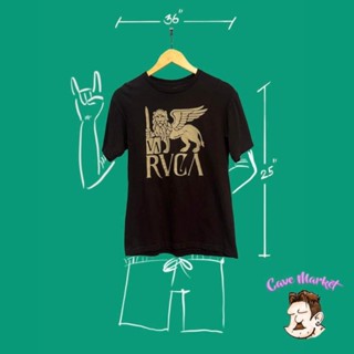 B1-005 เสื้อยืด RVCA มือสอง สภาพดี