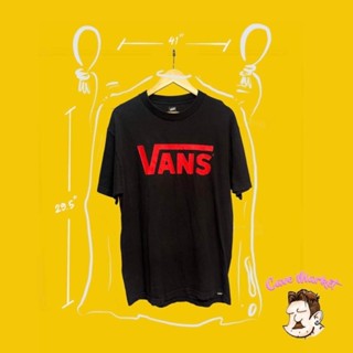 B1-012 เสื้อยืด Vans มือสอง สภาพดี