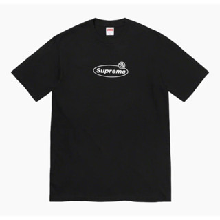 พร้อมส่ง ของแท้100% เสื้อยืด supreme สีดำ size L ของใหม่