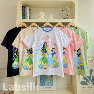 ◕◡◕ LAB SILK ◕◡◕ เสื้อยืด Oversize สกรีนลาย Princess Lover 💘 น่ารักนุ้บนิ้บกันเล่ยย~