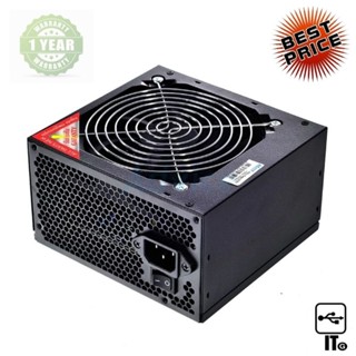 POWER SUPPLY 650W DTECH PW036 ประกัน 1Y พาวเวอร์ซัพพลาย อุปกรณ์จ่ายไฟ