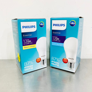 PHILIPS หลอด LED BULB 13W ขั้ว E27 รุ่น ESSENTIAL