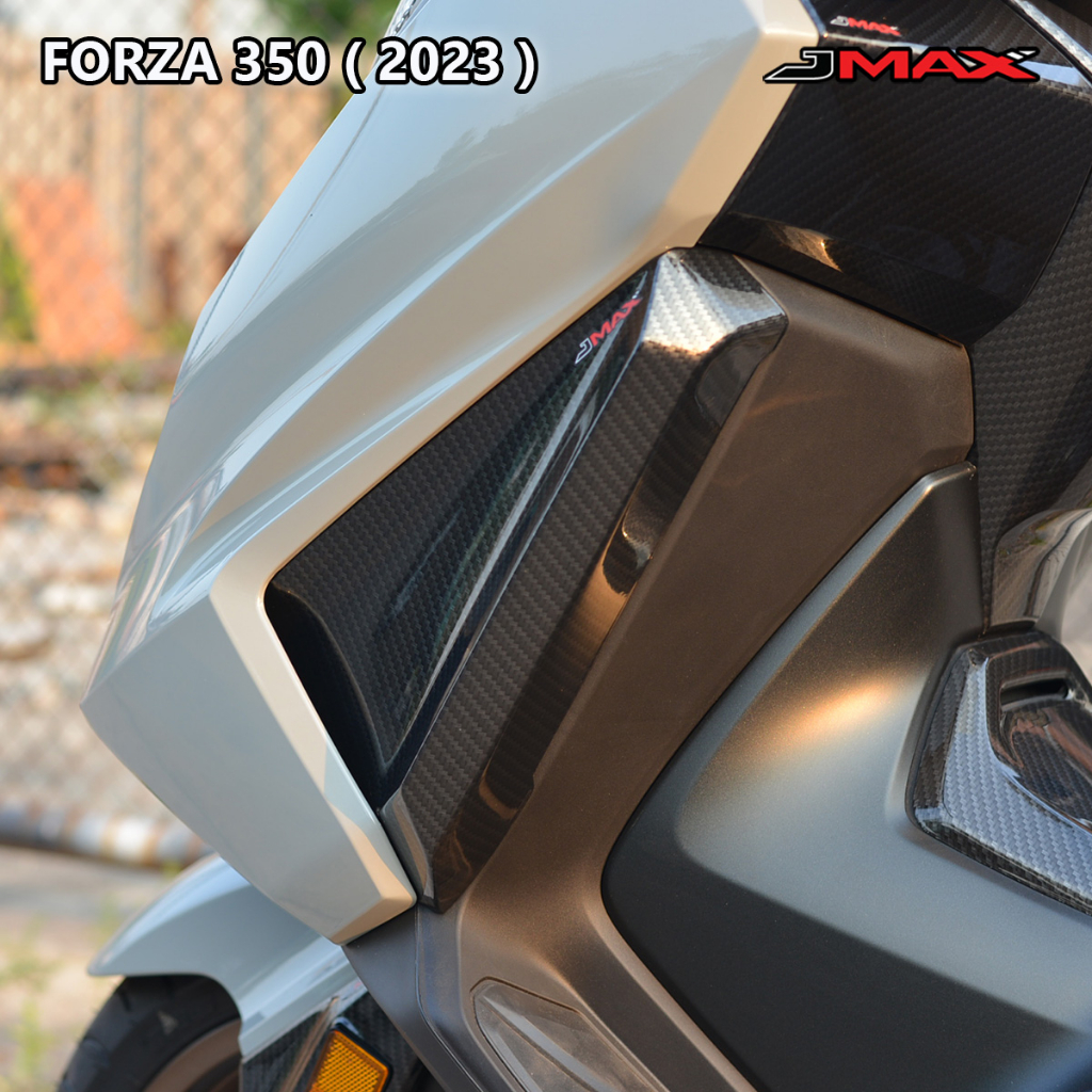 ฝาครอบข้าง LR Forza 350 ปี 2023-25 JMAX ตรงรุ่น ลายฟิล์มคาร์บอน 6D - รูปที่ 4
