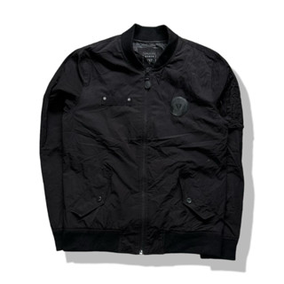 Guess Black Bomber Jacket รอบอก 40”