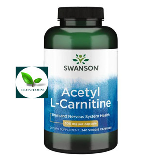 Swanson Premium Acetyl L-Carnitine 500 mg / 240 Veg Caps