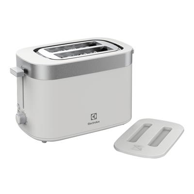 เครื่องปิ้งขนมปัง ELECTROLUX รุ่น E2TS1-100W กำลัง 870 วัตต์ สีขาว