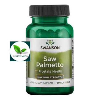 Swanson Superior Herbs Saw Palmetto 320 mg / 60 Softgels