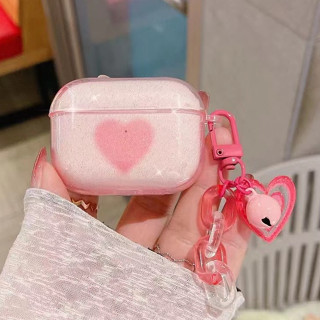 💟ล่าสุด💟เคสแอร์พอด 2 1 pro2 Case for Airpods 3 pro เการป้องกันการตก ซิลิโคนนิ่ม รูปหัวใจ Soft Case Airpod gen 3 2021