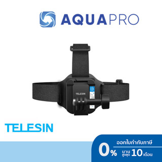 Telesin 2-in-1 Hat Clip Quick Release Headband for GoPro / Insta360 / DJI / SJCAM / Xiaomi / Action Camera