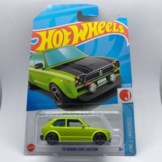 รถเหล็ก Hotwheels 73 HONDA CIVIC CUSTOM (ib45)