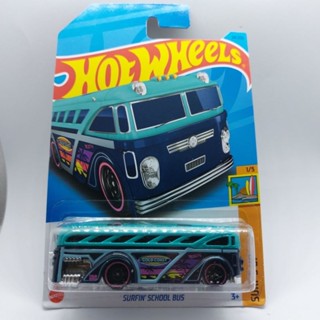 รถเหล็ก Hotwheels SURFIN SCHOOL BUS (ib45)