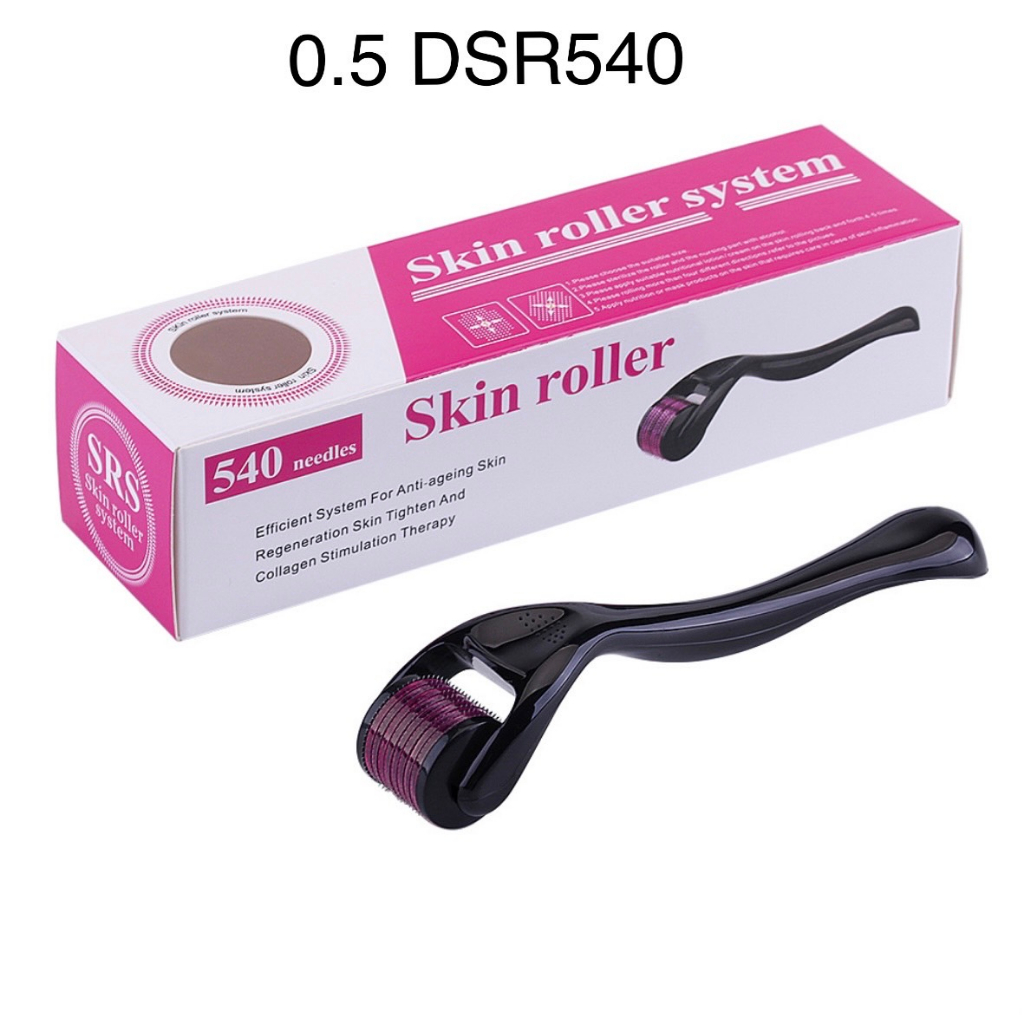 มีสินค้าพร้อมส่งจากไทย] Dermaroller DSR540 ขนาด 0.50mm : ลูกกลิ้งรักษาหลุมสิว แก้หลุมสิว